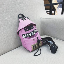 Load image into Gallery viewer, 6 Colors Men Women Nylon Crossbody Shoulder Chest Cycle Sling Bag Daily Travel Bags