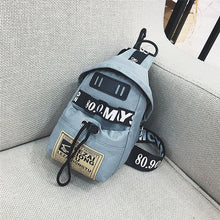 Load image into Gallery viewer, 6 Colors Men Women Nylon Crossbody Shoulder Chest Cycle Sling Bag Daily Travel Bags